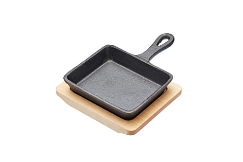 Frigideira de Ferro Fundido com Tábua ARTHOUSE ARTFRY18 Kitchen Craft - Frigideiras e panelas de fritar - ferro fundido, tábua, arthouse