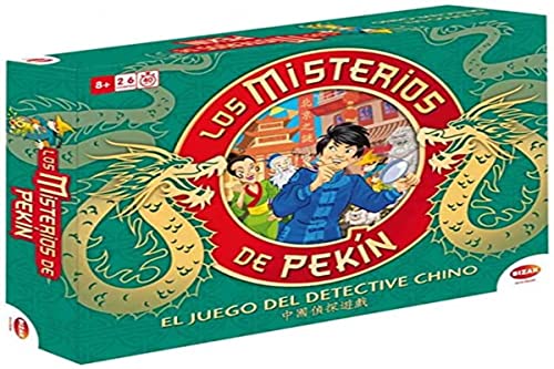 Jogo de tabuleiro BIZAK Mysteria Pekin (8 anos) Bizak - Livros - 8 anos, enigmas, cartas, dificuldade crescente