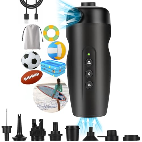 Bomba de Ar Portátil WOLINTEK Air Pump (3000 mAh) Wolintek - Equipamento atlético de uso geral - 15PSI, portátil, 3000 mAh