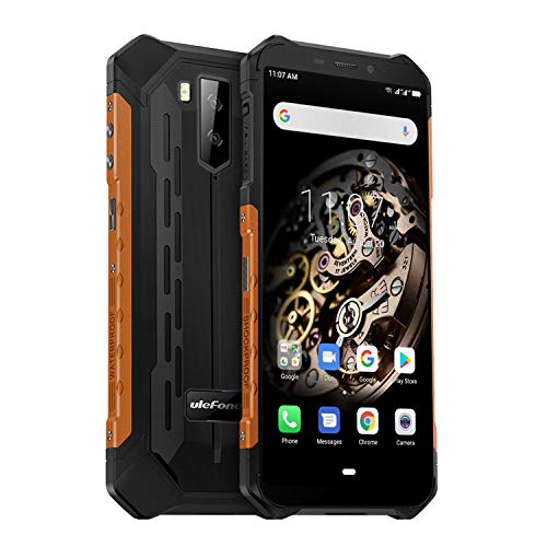 Smartphone ULEFONE Armor X5 (5.5'' - 3 GB - 32 GB - Laranja) Ulefone - Telemóveis - 5.5 polegadas, 3 GB RAM, 32 GB armazenamento, Android 9.0