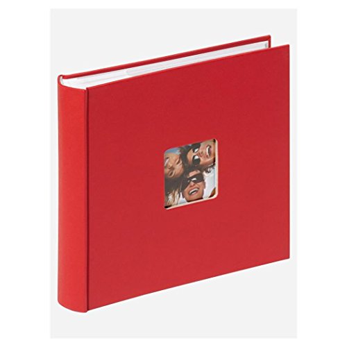 Álbum de Fotografias WALTHER Fun Vermelho 22 x 22 cm Walther - Álbuns de fotos - 200 folhas, 22 x 22 cm