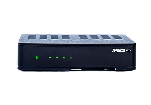 Receptor de TV por satélite APEBOX S2X 4K (2160p) Apebox - Áudio - satélite, 4k, h265, lan ethernet