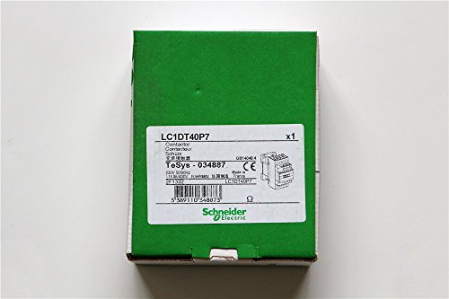 Contato de Corrente SCHNEIDER ELECTRIC LC1DT40P7 Schneider Electric - Interruptores e relés especiais - contato auxiliar, 40 A, 4 posições, bobina
