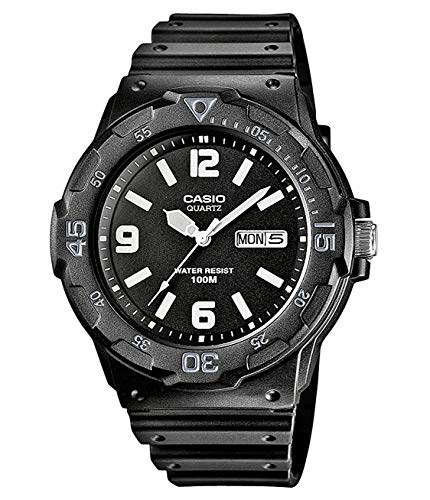 Relógio CASIO Edifice MRW-200H-1B2VEF (Preto) Casio - Relógios - analógico, led, cronómetro, resistente à água