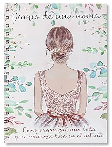 Agenda de Casamento DIARY OF A BRIDE (A4 - 2019) A ARGUVAL - Calendários, organizadores e planejadores - 96 páginas, capa dura, cerimónia, banquete