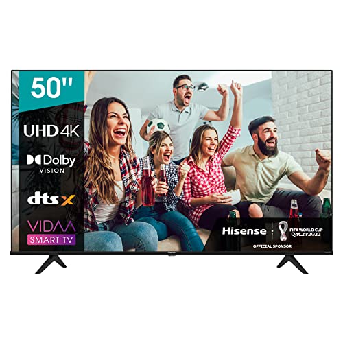 TV HISENSE 50A6GG (LED - 50'' - 127 cm - 4K Ultra HD - Smart TV) LED ATOMANT - Televisores - 4k ultra hd, 12,7 cm, HDR10, Dolby Vision, hdmi 2.0