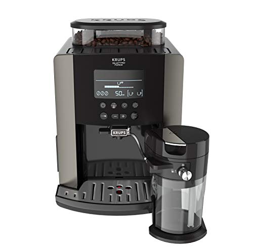 Máquina de Café Krups EA819E10 | Preto (Pequeno Almoço / Café) Krups - Máquinas de café espresso - krups, preto, pequeno almoço, café
