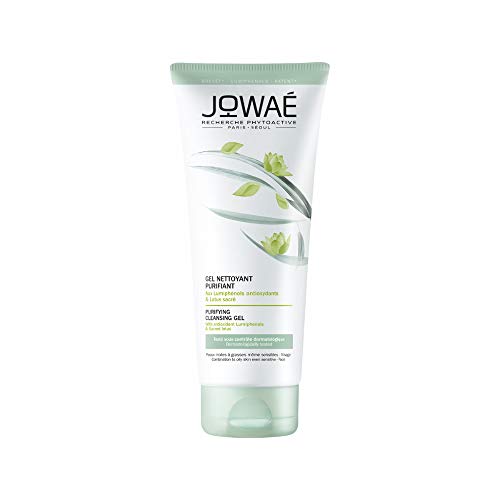 Gel de limpeza purificante lótus sagrado 200ml Jowaé Jowae - Limpadores faciais - antioxidantes, lótus sagrado, peles gordas, limpa suavemente