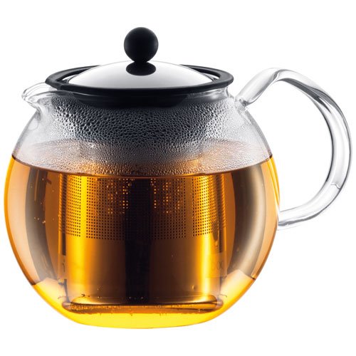 Chaleira de Aço Inoxidável BODUM Assam 1802-16 Bodum - Cafeteiras de êmbolo - aço inoxidável, 1,5 L, 28 cm, 0,8 kg