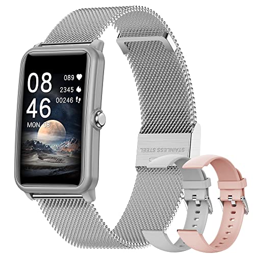 Smartwatch Homem 1.57'' Rastreador de Atividade Bluetooth Prateado MYSHUN - Monitores de atividade - bluetooth, prateado, 1.57 polegadas, sensor acelerómetro