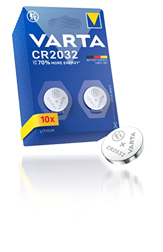 Pilha Não Recarregável VARTA CR2032 (20 Un) Varta - Baterias de uso geral - cr2032, 20 unidades, varta, pilha não recarregável
