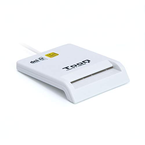Leitor de Smart Card TOOQ TQR-210W Branco Tooq - Leitores de cartão eletrônico - smart card, branco