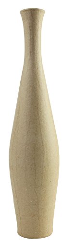 Vaso DECOPATCH HD013O (Cinzento - 6x6x29.5cm) Decopatch - Vasos - redondo, 6x6x29.5cm, cinzento, decorativo