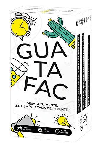 Jogo de Cartas ASMODEE Guatafac (Idade Mínima Recomendada: 18 anos) Asmodee - Jogos de tabuleiro - jogo de cartas, idade mínima recomendada, 18 anos