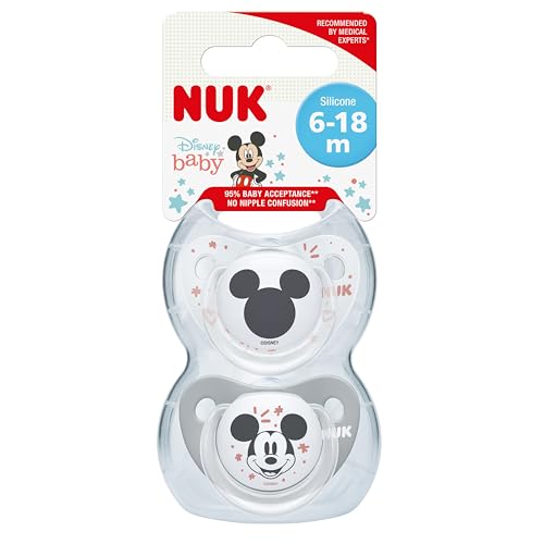 Conjunto de chucha e chupeta DISNEY Mickey and Minnie Mapa Spontex (UK) Ltd - Chupetas e mordedores - conjunto, chucha, chupeta, disney, mickey, minnie
