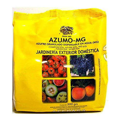 Azufre 80% Wg 500G AZUMO MG (Recondicionado Como Novo) MG - Adubos - 80% azufre, microgrânulo, suspensão, pulverização foliar