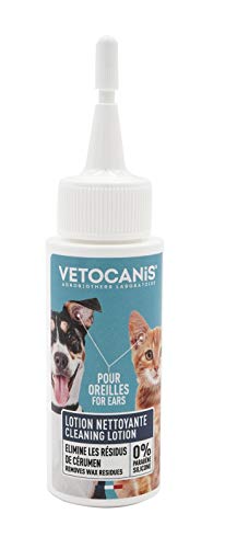 Vetocanis Bio000210 Locion para Cão e Gato 60 Ml Vetocanis - Medicamentos para animais de estimação - limpeza oídos, extractos plantas, calmante, 60 ml