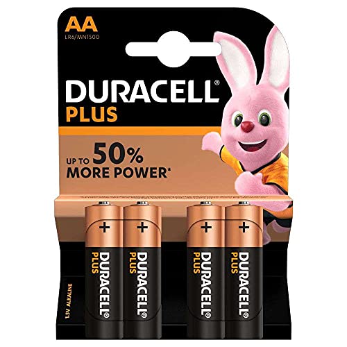 Pilhas DURACELL Plus Mn1500 Aa (4 unidades) Duracell - Baterias de uso geral - 1.5 V, aa, 4 unidades, circular