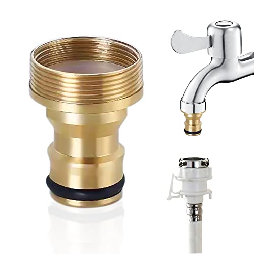 Conector para mangueira de água 1/2 polegada (21.5mm) - 24mm TIANNAIT - Acessórios e válvulas para mangueira de jardim - conector, mangueira, água, 1/2 polegada, 21.5mm, 24mm