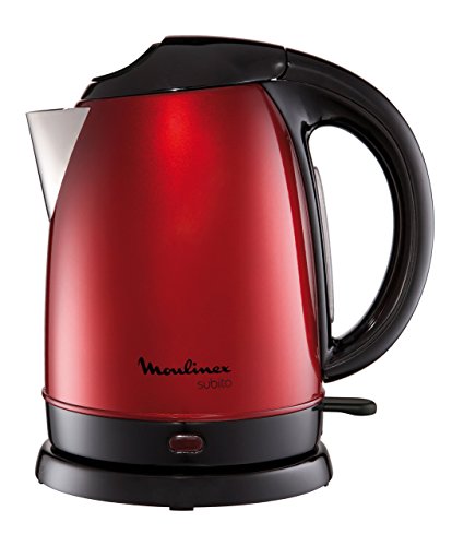 Jarro Elétrico Moulinex Subito | Vermelho (Pequeno Almoço) Moulinex - Eletrodomésticos de cozinha - jarro elétrico, moulinex, subito, vermelho, pequeno almoço, filtro anti-calcário