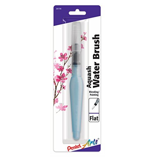 Pentel Pencil Aquash Brush 0.5mm White (Consumível Informática e Tel.) Pentel - Meios de pintura - pente, aquash, brush, 0.5mm, branco