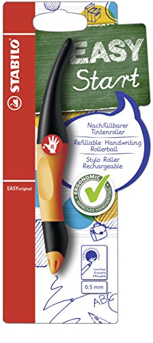 Esferográfica Rollerball STABILO EASYoriginal Laranja Stabilo - Canetas - esferográfica, rollerball, stabilo, easyoriginal, laranja, tinta preta