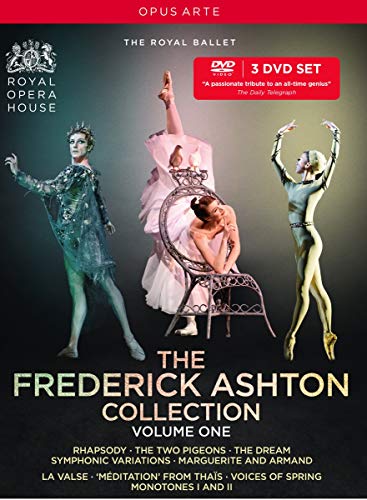 DVD Ashton Collection, Vol. 1 - The Royal Ballet (Edição em Espanhol) Opus Arte - Dvds de filmes e programas de televisão - dvd, ashton collection, Royal Ballet, edição em espanhol