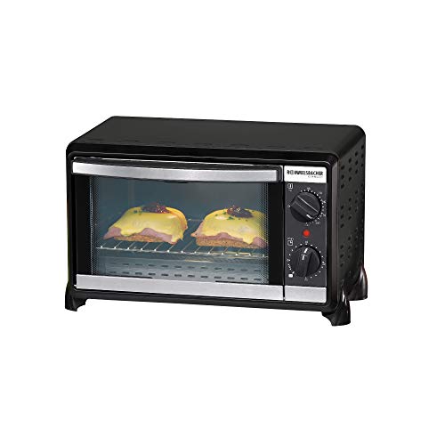 Forno Elétrico Rommelsbacher BG 950 | Aço inoxidável Rommelsbacher - Fornos de bancada e torradeiras - 10 litros, 2 grelhas, termostato regulável, anti-derrapante
