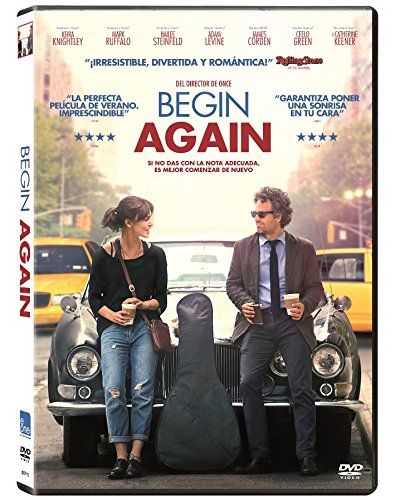 DVD Begin Again (Edição em Espanhol) (Vídeo) 20th Century Fox Home Entertainment España, S.A. - Dvds de filmes e programas de televisão - dvd, begin again, edição espanhola, vídeo