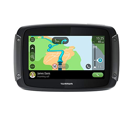 GPS TOMTOM Rider 500 (Europa - Bluetooth Mãos Livres - 5'' - 1h de autonomia) TomTom - Sistemas de navegação gps - europa, bluetooth, mãos livres, 5 polegadas, autonomia 1h