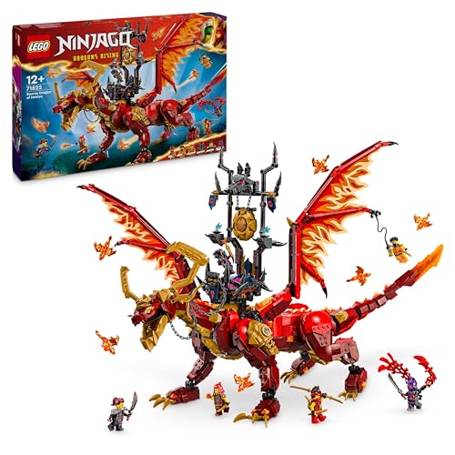 LEGO Ninjago: Fonte de Movimento do Dragão - 71822 (Idade Mínima: 12) LEGO - Blocos de encaixe - lego, ninjago, fonte de movimento, dragão, 12 anos