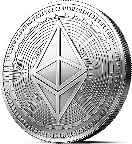 Ethereum - 1 Oz (Acessório Informática e Tel.) AEcripto - Brinquedos - prata, 1 oz, informática