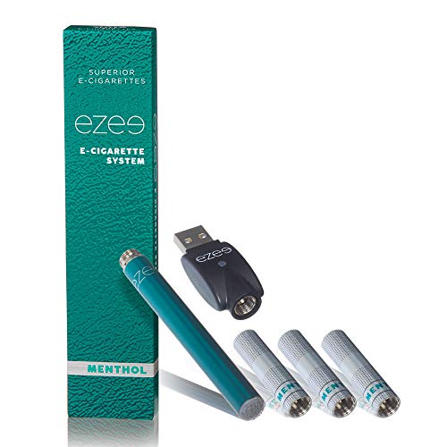 Ezee Starter Kit - Mint Flavour (Acessório Imagem e Som) Ezee E-Cigarrillos - Vaporizadores e cigarros eletrônicos - kit starter, flavor mint, acessório imagem som