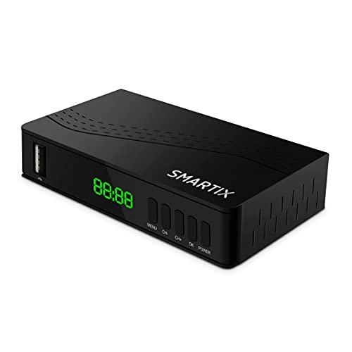 Descodificador de TV ATLANTIS SMARTIX DH17 ATLANTIS - Conversores de tv - descodificador, tv digital, dvb-t2, hevc/h.265, 60hz, media player