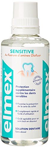 Pasta de Dentes ELMEX Sensitive (400 ml) Elmex - Enxaguatório bucal - sensitive, 400 ml, ingredientes naturais, aroma fresco