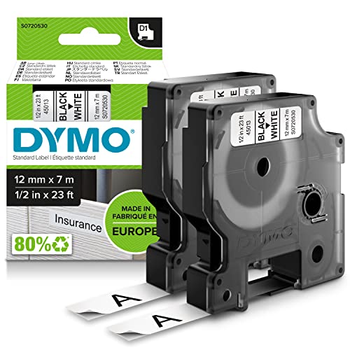Etiquetadora DYMO D1 Standard Tape (Burótica) DYMO - Fitas de etiquetas e recargas - dymo, standard tape, burótica