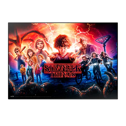 Base de Secretária STRANGER THINGS Multicor ERIK - Tapetes e sousplats de escritório - base, secretária, stranger things, multicor