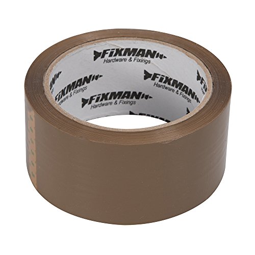 Fita de Embalar FIXMAN Castanho (48 mm x 66 m) FIXMAN - Fita adesiva - castanho, 4,8 mm, 66 m, resistente