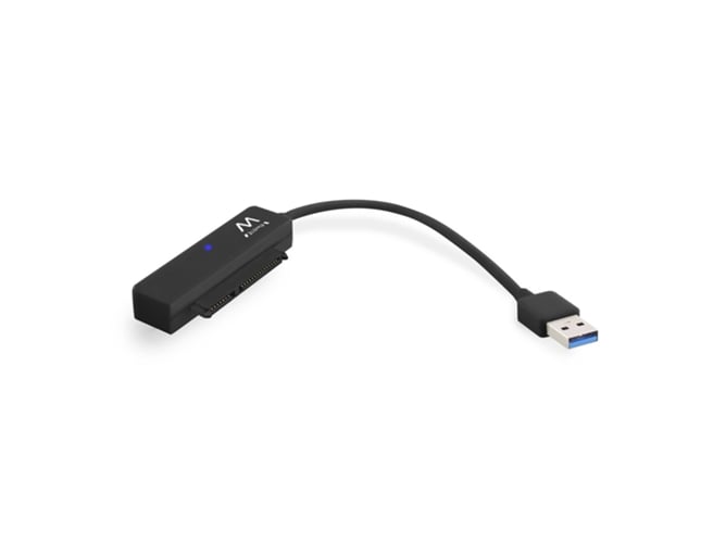 Placa/adaptador de interface Ewent EW7017 SATA Preto (Cabo Informática) Ewent - Adaptadores - sata, USB 3.1, HDD, ssd