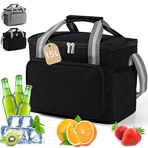 Saco de Alimentação Térmico 15L (Recondicionado Como Novo) DUNSOO - Porta-alimentos e bebidas - 1,5L, recondicionado, plástico resistente, bolsa de gelo
