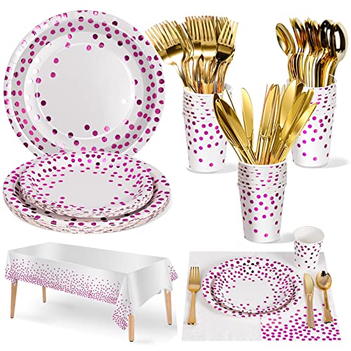 Conjunto de Refeição NKAIISO Rosa (141 peças) Nkaiso - Kits de festa - conjunto, refeição, nkaiiso, rosa, 141 peças