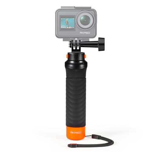 Suporte de Flutuação Akaso para Câmaras de Ação AKASO - Peças e acessórios para câmeras - flutuador, azul, abs, usb