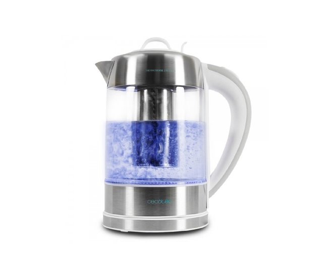 Jarro Elétrico Cecotec Thermo&Go 370 Clear 1.7 L 2200W Preto Cecotec - Eletrodomésticos de cozinha - 2200W, 1.7l, preto, indicador