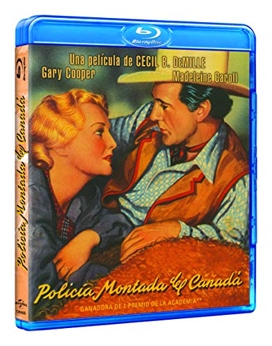 Blu-Ray Policia Montada Del Norte De Canadá (Edição em Espanhol) UNIVERSAL - Dvds e vídeos - blu-ray, policia montada, canadá, aventura, fronteira
