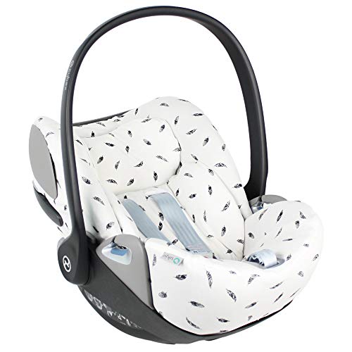 Cobertor para Cadeira Auto CYBEX 0012-0001 Ukje - Móveis para bebês e crianças pequenas - cobertor, cadeira auto, branco, 120 cm