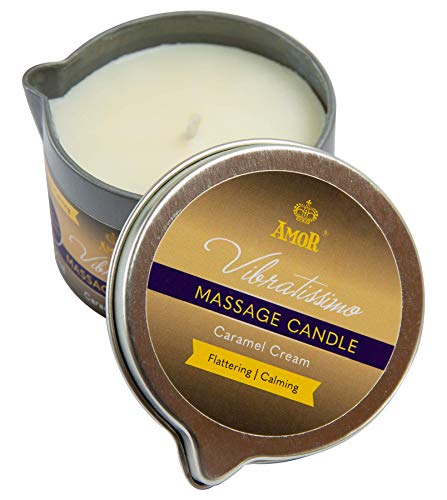 Vibratissimo Massagem de Velas Caramelo Creme 100 Ml Vibratissimo - Cuidados com a pele - massagem, velas caramelo, creme