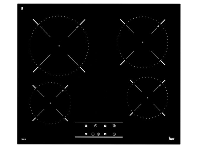 Placa de Cozinha Teka TZ6415 Interno Cerâmica Preto TEKA - Cooktops - teka, cerâmica, preto, interno