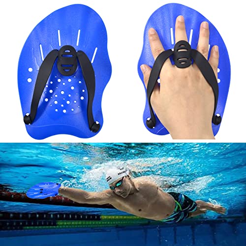 Vibbang 1 Pares de Palas de Mano de Silicona para Entrenamiento de Fuerza Vibbang - Náutica e esportes aquáticos - silicona, entrenamento de força, polipropileno