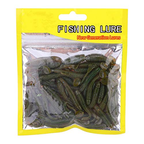 Lure Lures Soft Bait Fishing Lures 50 Pcs Tbest - Isca e anzol - soft bait, fishing lures, 50 pcs