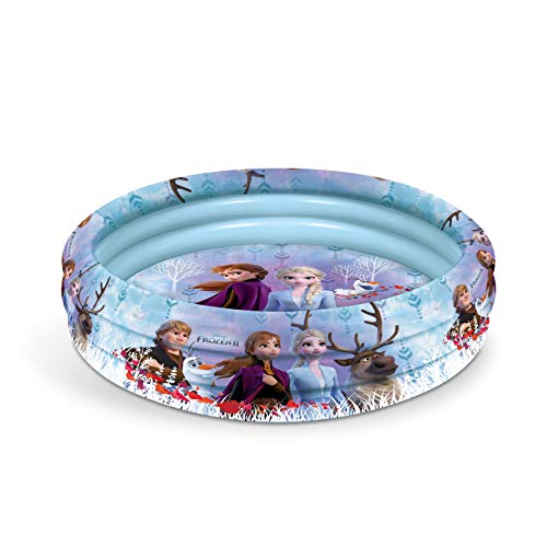 Piscina de Brincar MONDO Frozen (Multicor - PVC - 100x100 cm) Mondo - Piscinas - 80 litros, PVC resistente, disney frozen, 2 espregofantes
